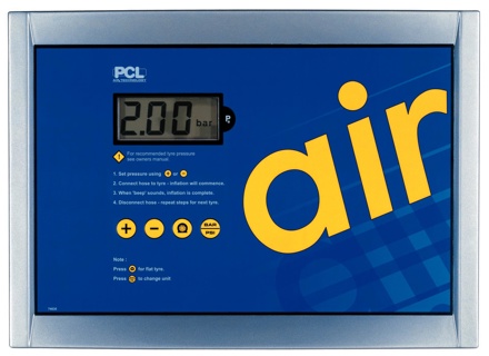 PCL D10 digitale luchtunit - Wandmodel