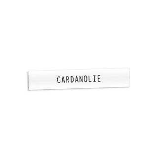 Productplaatjes - Cardanolie                 125 X 25 Mm.