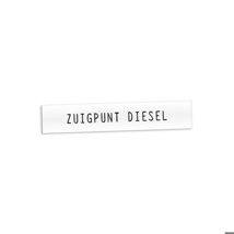 Productplaatjes - Zuigpunt Diesel       125X25Mm